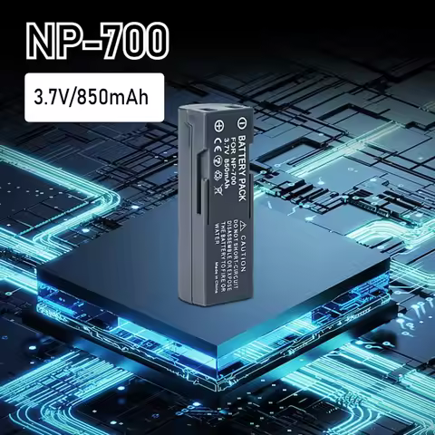 3.7V NP700 Camera Battery 1200mAh for Samsung SLB-0637/NP700 Suitable for Minolta Blue L30 L77 X50 D