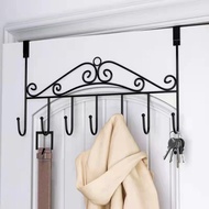 Over the door 7 hook rack