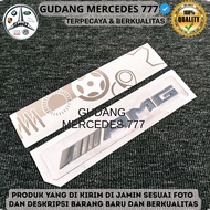 MERCEDES BENZ EMBLEM AMG WRITING AMG PREMIUM LUGGAGE EMBLEM