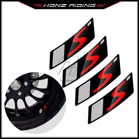 For Vespa GTS Supersport GTS300 GTS300ie Motorcycle Wheel Decal Rim Reflective Sticker