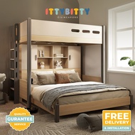 (Free Installation) Children's Loft Bed Series/bed frame/staircase/wardrobe/ladder/bunk bed/double decker bed