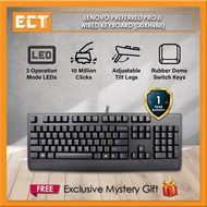 Genuine Lenovo Preferred Pro II (00XH688) / Essential (00XH587) Wired Keyboard and Essential Mouse (