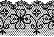 Dundee Deco MGAZB6001C Peel and Stick Trellis Black Latticework Self Adhesive Mirror Window Sticker Wallpaper Border, Roll 33 ft X 4 in (10m X 10cm)