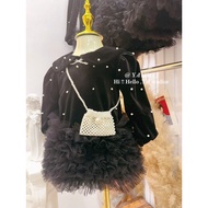 High-quality Stone Velvet Dress Design size 8-22kg