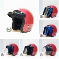 BOGO JPN ARC PINK HELMET WITH FLAT VISOR