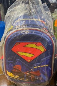 全新brand new superman 超人桿書包 school bag with trolley