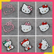 【Ready Stock】Hello Kitty Car Rearview Mirror Car Styling Body Door Sticker Reflective Decal Decor