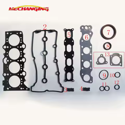 FOR SUZUKI SX4 S-CROSS (JY) 1.6 M16A Full Set Auto Parts Engine Parts Engine Gasket 11400-69853