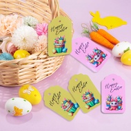 Hangtag Label 154 (Easter)| Cake Box Decoration| Size 4 x 6.5 cm (1 Pack 100 Pcs)