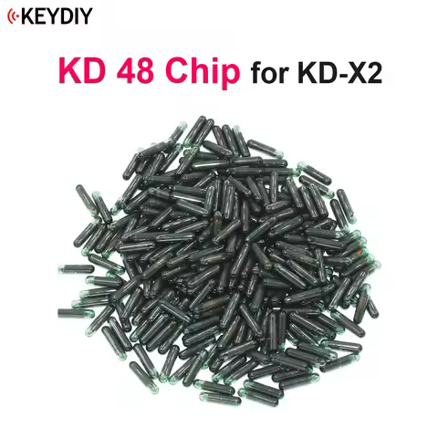 KEYDIY 10PCS KD Transponder Car Key Chip ID48 KD48 48 Copy Chip for KD-X2 Key Programmer