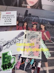 [Signed 簽名] [現貨] [絕版] LE SSERAFIM (KIM CHAEWON, SAKURA, HUH YUNJIN, KAZUHA & HONG EUNCHAE) - 'SPAGHE