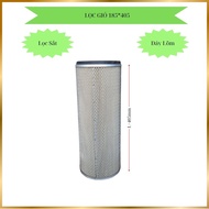 ME Air Filter033483 17801-2480 AF1934M, Karasawa. Filter size 185*40*5, deep bottom iron.