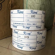 King Grit 120 4 Inch x 50 Sandpaper Roll