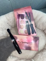 全新MAC浪漫粉彩八色眼影盤組+睫毛膏