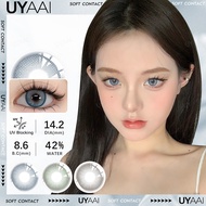 UYAAI x FRESHLADY 【มีค่าสายตา 0.00~-6.00】 1 คู่คอนแทคเลนส์สี Apex รายเดือน ชุดคอนแทคเลนส์ รายเดือน ป