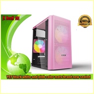 ℗ ✈ ♞,♘,♙M2 tempered glass case YGT black white and pink color matx brand new