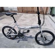 MONGOOSE FOLDING BIKE 20 INCH  / 21SPEED