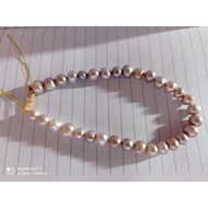 22k Gold Plated Freshwater Pearl Bracelet