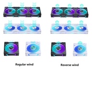 PHANTEKS D30 120mm 140mm interlocking cable free building block forward/reverse wind PWM ARGB for PC