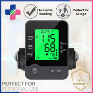 5 Years Warranty Blood Pressure Monitor Digital Bp Monitor Digital with Charger Original Automatic USB Powered Blood Pressure Monitor Digital Bp Monitor Electronic  2*99 Set Memories Portable Health Monitor Tool Home for Old