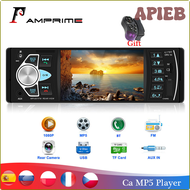 4022D อัตโนมัติ APIEB AMPrime 4.1 "1 Din รถยนต์วิทยุเสียงสเตอริโอยูเอสบี AUX FM วิทยุสื่อสารพกพาเครื่องเล่นเสียงพร้อมระบบเสียง Mobil Remote Control