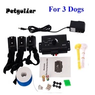 Underground Electric Dog Fencing System InGround Dog Fence Collar Dog Training Shock Collar For 3 Do