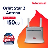 Telkomsel Orbit Star 3 + Antena Modem WiFi 4G High Speed
