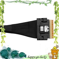 [xinggao.vn] PCIE4.0x8 SFF8654 to SFF8654 Male to Male Data Cable Slimsas 8X SFF8654 X8  Cable for G