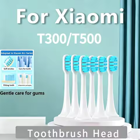 30/20/16/12/8/4pcs Replacement Toothbrush Heads For Xiaomi T500C/T700/T300/T500 Toothbrush Soft Bris