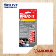 SELLEYS KNEAD IT STEEL EPOXY PUTTY 50G REPAIRED DARK GREY
