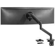 Heavy Duty Aluminum Ultrawide Monitor Arm for 49 inch Screens up to 44 lbs, Premium Desk Mount Monit