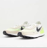 Nike Waffle One小SACAI 女款米黃配色運動鞋