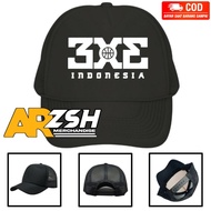 IBL DBL 3x3 Indonesia Basketball Hat - 3x3 Basketball Sports Mesh Trucker Hat