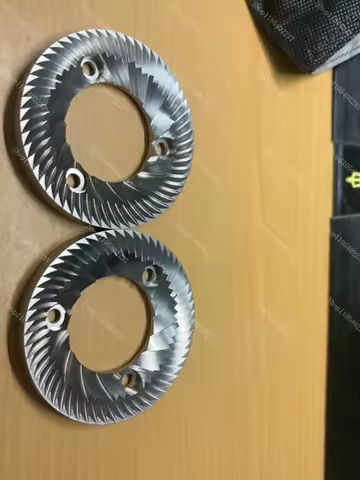 Big Size 98MM Titanium Alloy Cofffee Grinder Disc Burr Flat Burr for C98pro-DL and EK43 Coffee Grind