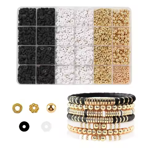 Beads for Jewelry Making, Letter Beads Friendship Bracelet Kit, Glass Seed Beads Bracelets Making