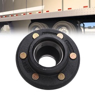 nearbeauty SIXRUN Trailer Axle Kit with 6 On 5.5in Bolt Idler 6000lbs Capacity 2in Round BT8 Spindle