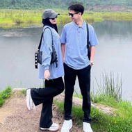 BATARI COUPLE BY HAGIA | ALREADY COUPLE MEN'S COLLAR T-SHIRT AND BLOUSE Viral Hagia VaganzaWanita