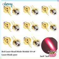 CHERRY DIY High Power Burning Infrared, 5mW 7mW 10mW 3V 5V Red Laser Head Diode Module,  Tripod Meta