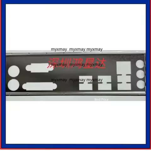I/O IO Shield Blank Back Plate for ASUS PRIME B450M-K B350M-DRAGON Motherboard Bezel Blocking Plate