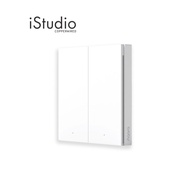AQARA รีโมทสวิตช์ไร้สาย H1 [Double Rocker] I iStudio by copperwired
