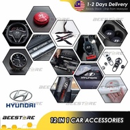 Hyundai Starex Ioniq Tucson Elantra Clock Perfume Door Sill Strips Collision Strip Safety Belt Cover Buckle Air Caps Accessories Bodykit Gear Up Aksesori Kereta 2022 Car Accessories 2021 2020 2019 2018