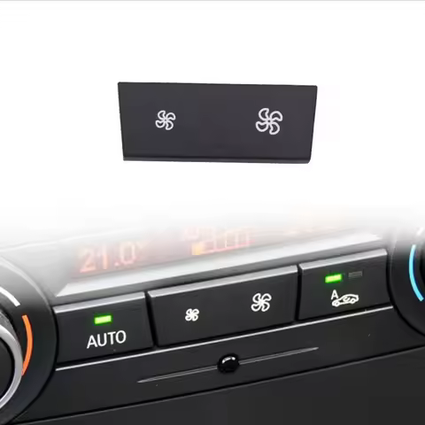 A/C Air Conditioning Heater Climate Control Panel Fan Speed Button Cover Car Accessories Interior Fo