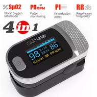 KIUZOU Finger Pulse Oximeter SPO2 PR PI RR เลือดออกซิเจนเครื่องวัดความอิ่มตัวของเครื่องวัดชีพจร OLED Oximetro De Dedo