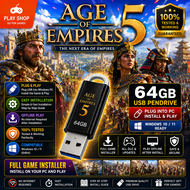 Age of Empires 5 [ Installer USB ] [2021] pendrive game pc game full version in 64gb pendrive usb