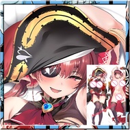 Dakimakura อะนิเมะปลอกหมอน Vtuber Houshou Marine Hololive ปลอกหมอนตกแต่งฮาโลวีน