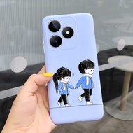 สำหรับ Realme เคส C53ฝาปิดมีภาพทันสมัยเคสซิลิโคนนิ่มเคสโทรศัพท์สำหรับ Realme C53 C 53 RealmeC53ผิวนอก6.74