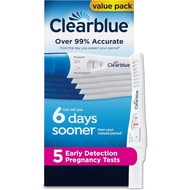 Clearblue Early Detection / Rapid Detection / Digital Pregnancy Test / Double Check & Date／First Res