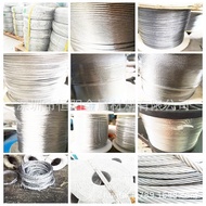 Stainless Steel 304 Steel Wire Rope Galvanized Accessories Wire Rope 316 Rubberized Steel Wire Rope 