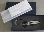 Mikimoto高雅葉片造型珍珠書籤