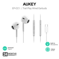 Aukey EP-CC1 Trail Play Wired Earbuds  (24 Months Warranty)